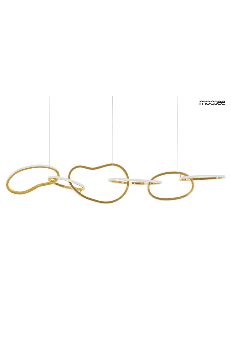MOOSEE lampa wisząca JAZZ 6 złota