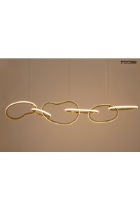 MOOSEE lampa wisząca JAZZ 6 złota