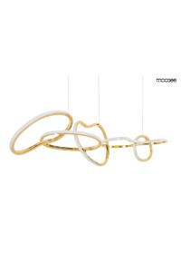 MOOSEE lampa wisząca JAZZ 6 złota