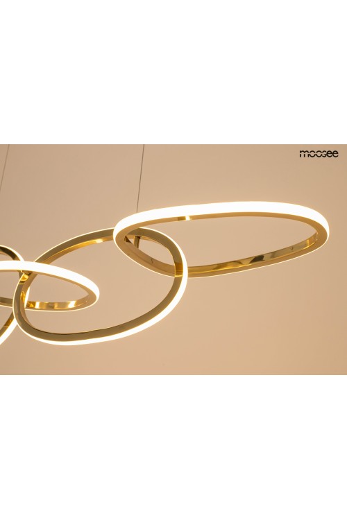 MOOSEE lampa wisząca JAZZ 6 złota