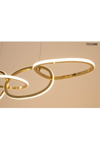 MOOSEE lampa wisząca JAZZ 6 złota