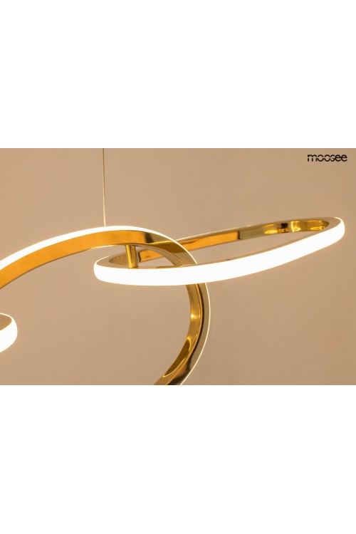MOOSEE lampa wisząca JAZZ 6 złota