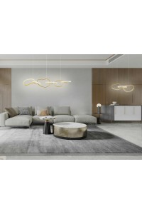 MOOSEE lampa wisząca JAZZ 6 złota