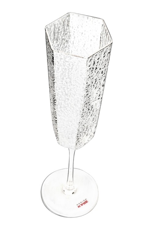 KARE komplet 4 kieliszków do szampana     CASCATA 250ml