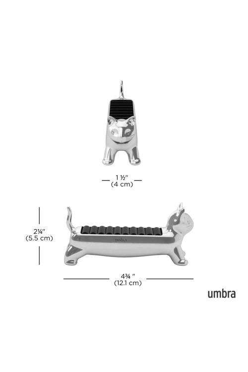UMBRA organizer na pierścionki ALI CAT    chrom