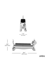 UMBRA organizer na pierścionki ALI CAT    chrom