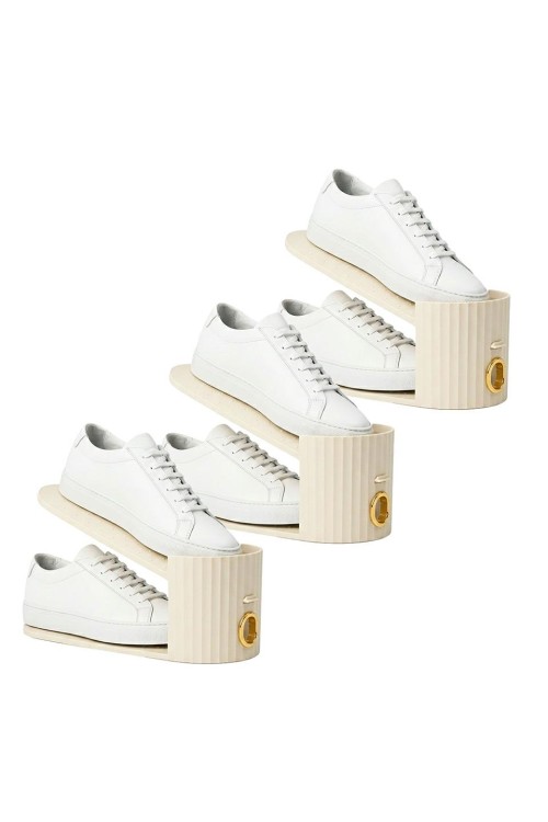 Zestaw 3 wkładek do szafy na buty SHP     EASY beżowy