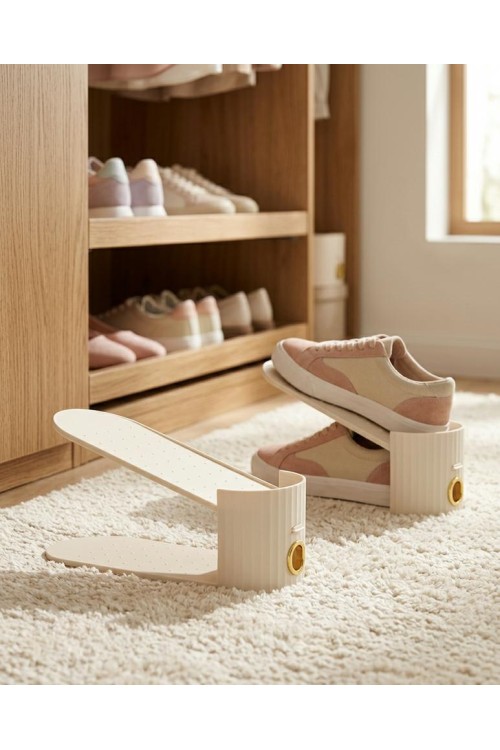 Zestaw 3 wkładek do szafy na buty SHP     EASY beżowy