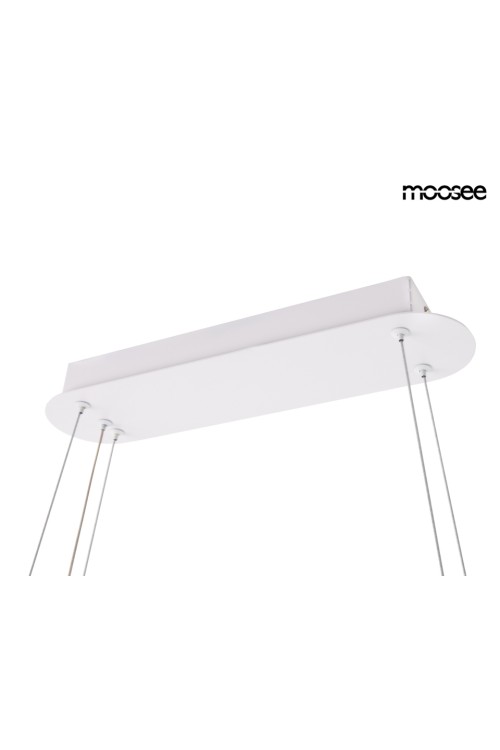 MOOSEE lampa wisząca MAZAYA biała
