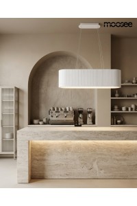 MOOSEE lampa wisząca MAZAYA biała