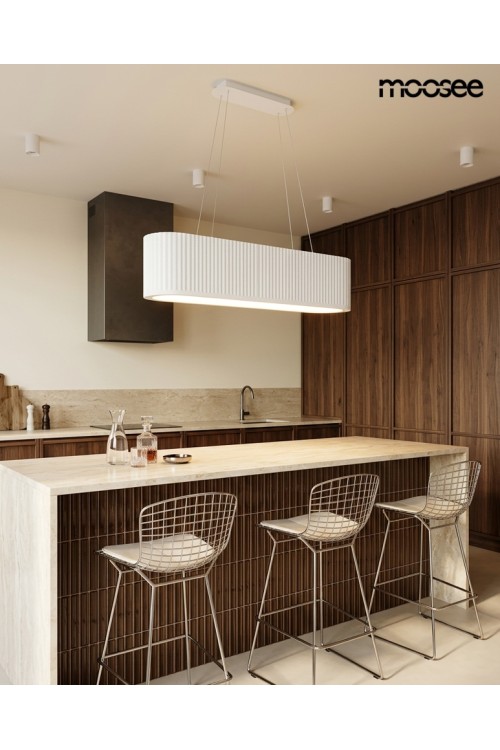 MOOSEE lampa wisząca MAZAYA biała