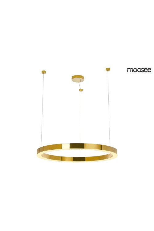MOOSEE lampa wisząca RING LUXURY 90  złota