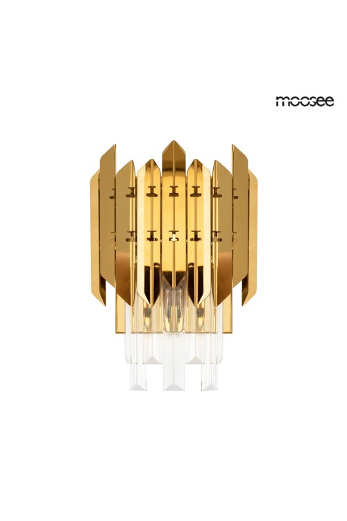 MOOSEE lampa ścienna MAJESTIC złota