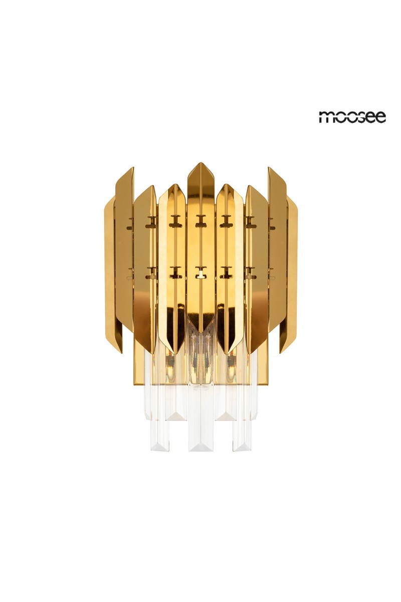MOOSEE lampa ścienna MAJESTIC złota