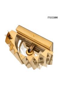 MOOSEE lampa ścienna MAJESTIC złota