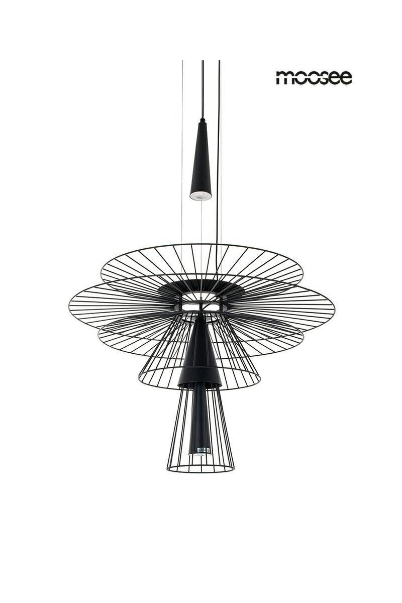 MOOSEE lampa wisząca SESTO czarna