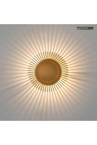 MOOSEE lampa ścienna SUNNY złota