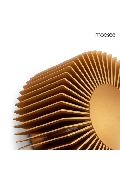 MOOSEE lampa ścienna SUNNY złota