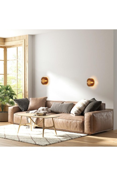 MOOSEE lampa ścienna SUNNY złota