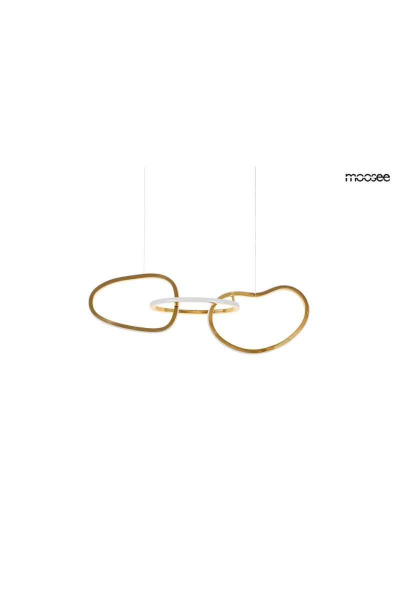 MOOSEE lampa wisząca JAZZ 3 złota