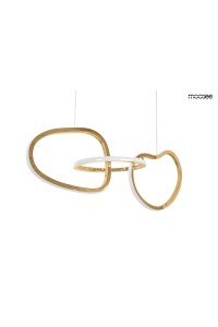 MOOSEE lampa wisząca JAZZ 3 złota