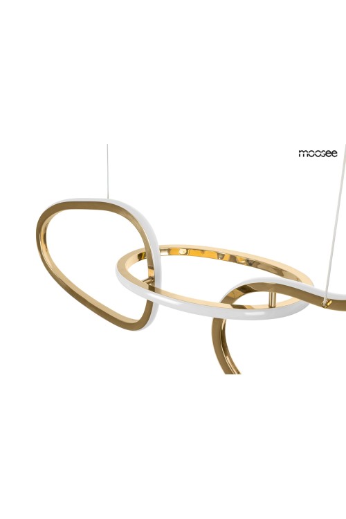 MOOSEE lampa wisząca JAZZ 3 złota
