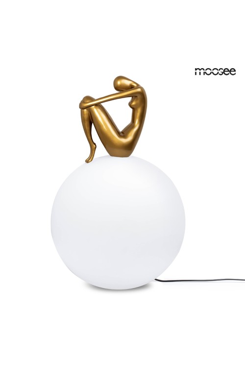 MOOSEE lampa stołowa UOMO 35 złota