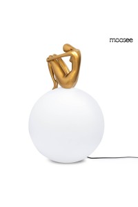 MOOSEE lampa stołowa UOMO 35 złota