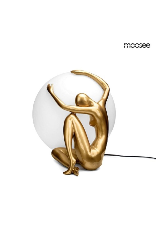 MOOSEE lampa stołowa UOMO 50 złota