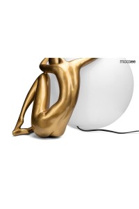 MOOSEE lampa stołowa UOMO 50 złota