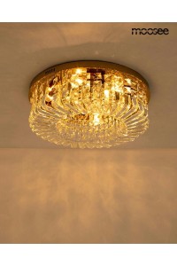 MOOSEE lampa sufitowa / plafon BALUNA 80  złota