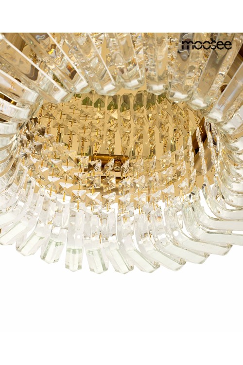 MOOSEE lampa sufitowa / plafon BALUNA 80  złota