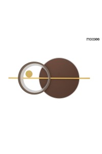 MOOSEE lampa ścienna MOONS złota