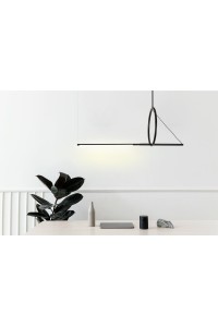 MOOSEE lampa wisząca STICK czarna