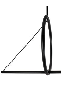 MOOSEE lampa wisząca STICK czarna