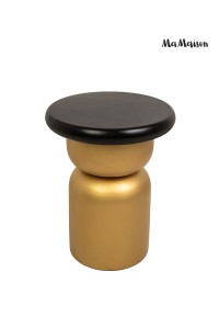 MaMaison stolik LEONARDO 39 czarny /      złoty