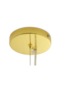 MOOSEE lampa wisząca ATOMIC LONG złota