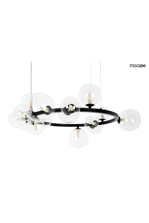 MOOSEE lampa wisząca ALURE 85 czarna
