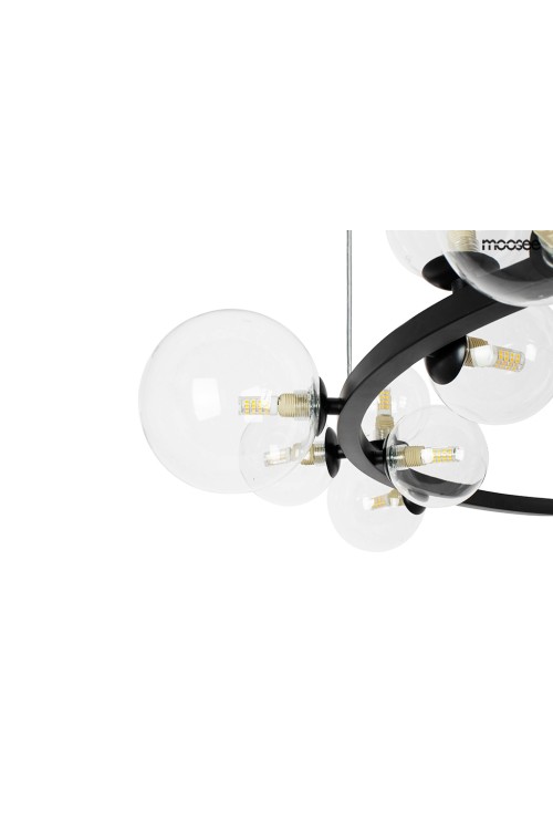 MOOSEE lampa wisząca ALURE 85 czarna