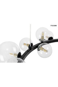 MOOSEE lampa wisząca ALURE 85 czarna