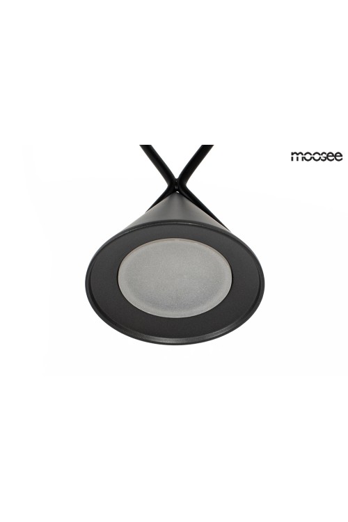 MOOSEE lampa wisząca ATLAS 3 czarna