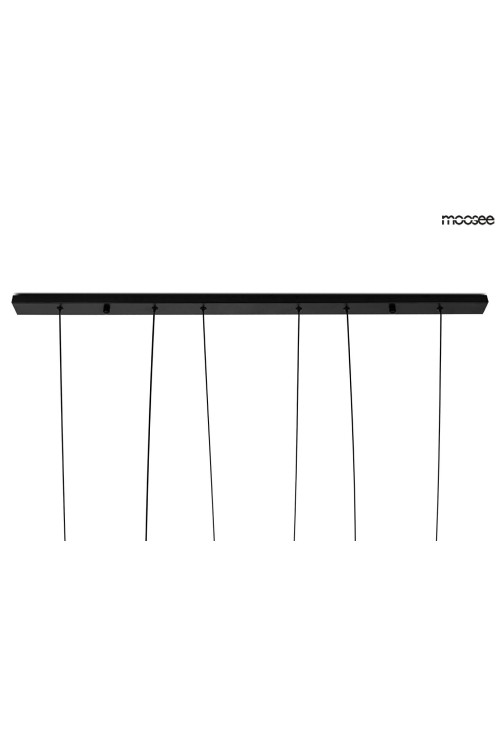 MOOSEE lampa wisząca ATLAS 3 czarna