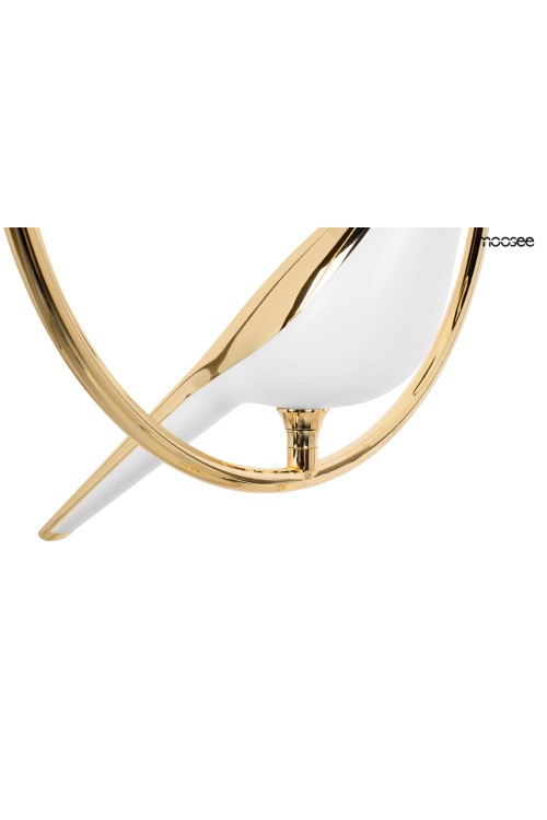 MOOSEE lampa wisząca BIRD DISC złota