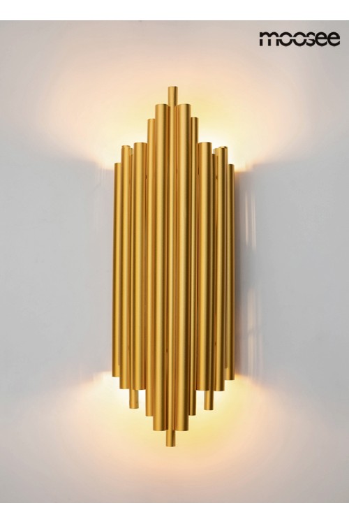 MOOSEE lampa ścienna HARMONIC złota