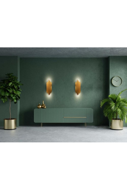 MOOSEE lampa ścienna HARMONIC złota