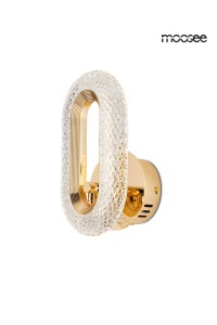 MOOSEE lampa ścienna JEWEL złota