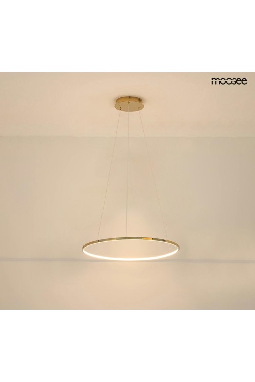 MOOSEE lampa wisząca RING SLIM 40 złota