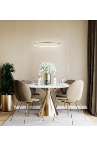 MOOSEE lampa wisząca RING SLIM 40 złota