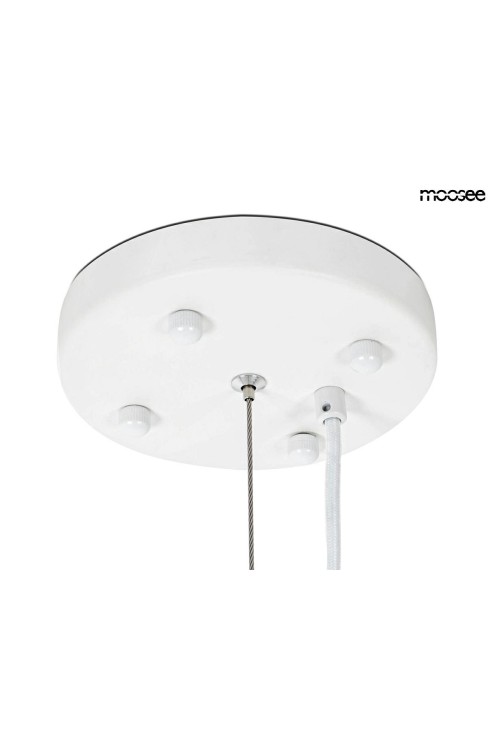 MOOSEE lampa wisząca NEST 120 biała