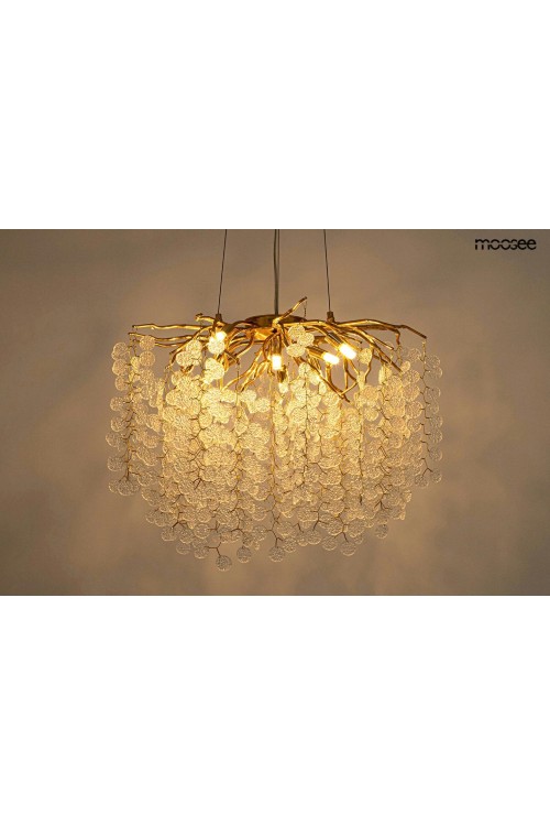 MOOSEE lampa wisząca RIVIERA 80 złota /   clear